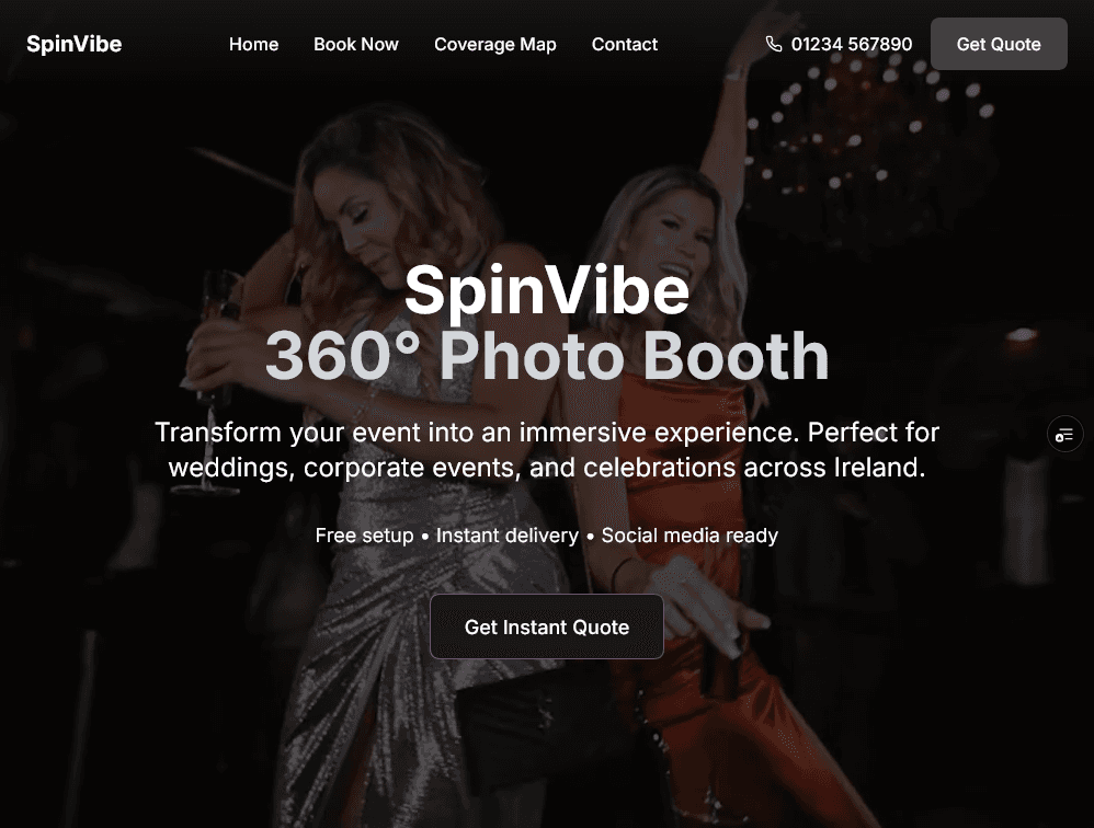SpinVibe 360° Photo Booth